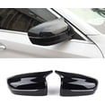thumbnail image 5 of 1Pair Gloss Black Style Side Mirror Cover Caps For BMW G20 G21 G22 G30 G31 G11, 5 of 9