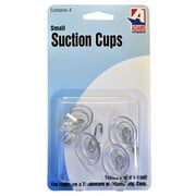 Adams 7500-77-3040 1-1/8 Suction Cup With Metal U Hook 4 Count