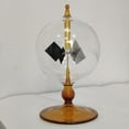 thumbnail image 5 of 4 Blades Rotating Glass Windmill Solar Powered Crookes Radiometer Light Mill/Educational Teaching Study Tool B, 5 of 6