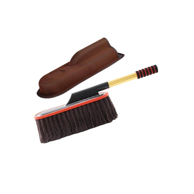 Car Duster Brush Extendable Handle Handle Motorcycle Automotive Dashboard Soft Adjustable for Automotive Duster Car Duster Brush Truck Coffee with Box