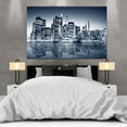 thumbnail image 3 of New York City Wall Art NYC Manhattan Skyline Picture Empire State Scene Wrapped Canvas Art For Bedroom Livingroom Decoration Print Ready to Hang, 3 of 6