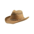 thumbnail image 2 of Top Headwear Outback Toyo Cowboy Hat Brown, 2 of 2