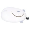 thumbnail image 4 of Ventilador eléctrico Mini ventilador portátil con cuello colgante y carga USB de velocidad del viento de 3 velocidades para SummerWhite, 4 of 5