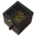 thumbnail image 4 of CRAFTHROU Portable Wood Box Aromatherapy Burner Holder Black 1Set, 4 of 6
