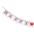 thumbnail image 2 of Papel De BODA Bunting Banner Decoración Colgante Macarena Banderines FELIZ BODA, 2 of 8