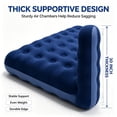 thumbnail image 3 of SOTOS Twin Air Mattress with Flocked Top, 12 inch Air Bed, Inflatable Bed for Camping Guest Home Use Portable, 3 of 9