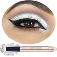 thumbnail image 1 of Barra de sombra de ojos Daeuwiutr White Cream Shimmer a prueba de agua, 1 of 7