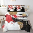 thumbnail image 1 of Erosebridal Splash Bedding Sets Twin Size,Abstract Artwork Comforter Sets With Sheets,Gradient Decoration,Reversible,Breathable,7Pcs, 1 of 1