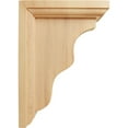 thumbnail image 3 of Ekena Millwork 2 1/4"W x 5"D x 7"H Hamilton Traditional Bracket, Red Oak (6-Pack), 3 of 4