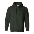 thumbnail image 1 of Gildan - Sudadera con capucha de combinación de tejidos Unisex (Verde oscuro), 1 of 3