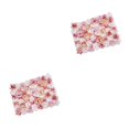 thumbnail image 1 of Panel de flores de seda Minnieouse para decoración de pared 3D 40x60cm Rosa Blanco Rojo, 1 of 1