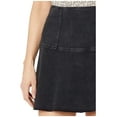 thumbnail image 2 of Free People Women's Highlands Denim Skirt Black Size 0, 2 of 3