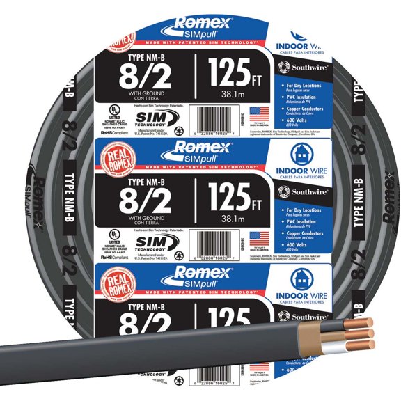 Southwire nm-b 12 Gauge 100' Non-Metallic Electrical Wire