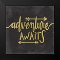 thumbnail image 2 of Allen, Kimberly 12x12 Black Modern Framed Museum Art Print Titled - Adventure Awaits 1, 2 of 5