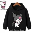 thumbnail image 2 of Sudadera con capucha Kuromi unisex de moda CALIENTE 2024, sudadera de manga larga para niños y bebés, ropa para niñas de 2 a 14 años, ropa de calle, 2 of 4