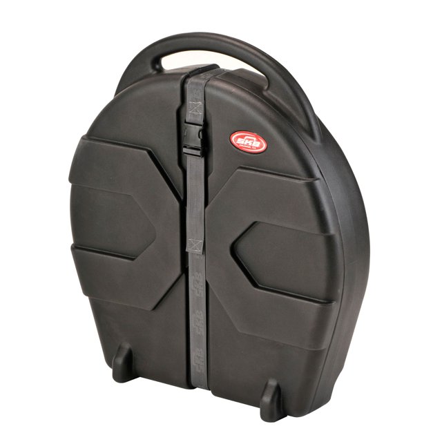 SKB ATA 22 Inch Cymbal Vault, Rolling Case with Handle, Wheels and Dividers, Black