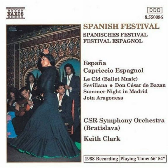 Czecho-Slovak Radio Symphony Orchestra - Spanish Festival - Music & Performance - CD