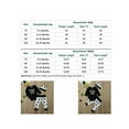 thumbnail image 2 of Hirigin Newborn Baby Boy Clothes Outfit Set Long Sleeve Romper Jumpsuit Pants Leggings Hat Handsome Just Like Dad, 2 of 7