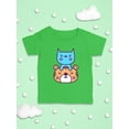 thumbnail image 3 of Cute Cat And Tiger T-Shirt Infant -Image by Shutterstock,  18 Months, 3 of 4