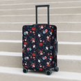 thumbnail image 5 of Uemuo Vintage Rose Printed Washable Luggage Cover - Fashion Suitcase Protector Fits 18-32 Inch Luggage -Small, 5 of 9