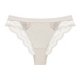 thumbnail image 2 of Bikini Vassarette para Mujer, Beige Liso Talla M, 2 of 4
