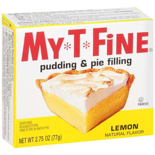My*T*Fine Lemon Pudding & Pie Filling, 2.75 Oz