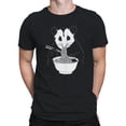 thumbnail image 2 of Ramen-Loving Opossum Art Men's T-shirt Black, 2 of 3