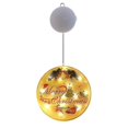 thumbnail image 1 of Guirnalda de luces Led con ventosas, adornos navideños para el hogar, guirnalda colgante, Adornos de árbol de Navidad, Navidad 2020, Año Nuevo 2021, 1 of 4