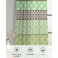 thumbnail image 6 of Sage Green Grey Boho Sheer Curtains 39 Inch Length 2 Panels Set for Living Room/Bedroom, Vintage Ethnic Tribe Abstract Art Kitchen Curtains Grommet Semi-Sheer Curtains Window Treatments 27.5"x39"x2, 6 of 7