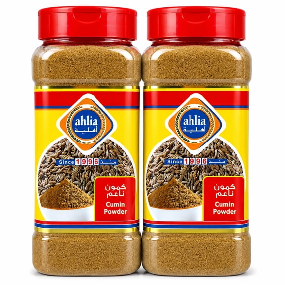 Ahlia Ground Cumin Powder, Premium, 2 Pack, 16.2 oz Total