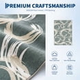 thumbnail image 2 of Garvee 5'x7' Geometric Area Rug Modern Abstract Carpet, Machine Washable Rug Non Slip Indoor Floor Mats for Living Room Bedroom Dining Room, Green, 2 of 7