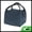 Navy Blue, variant on Unique Bargains Reusable Insulated Lunch Bag with Zip Closure Black 219 oz