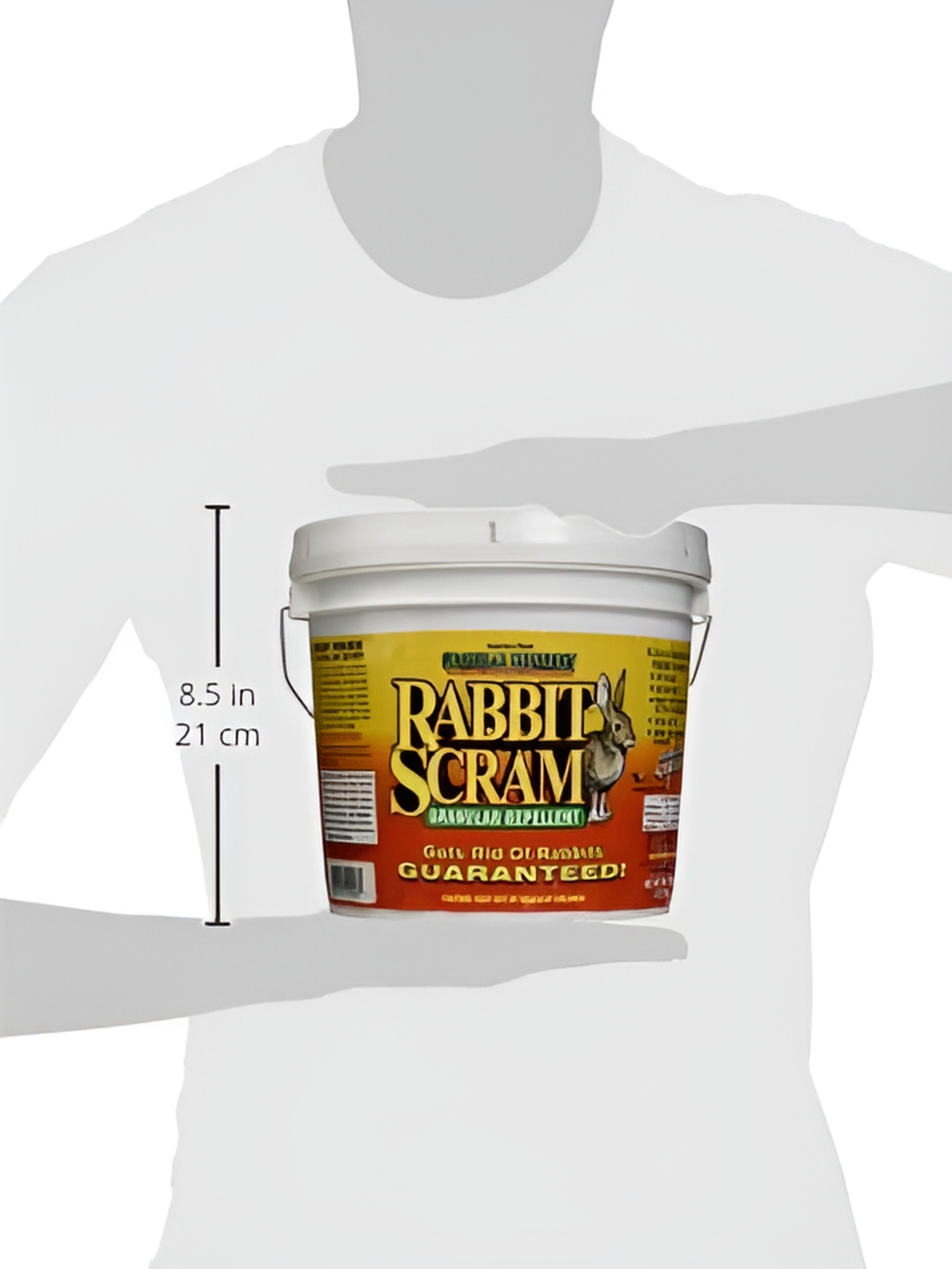 Enviro Protection Rabbit Scram Granular Repellent - Outdoor Rabbit Bait - 6 lbs — Residential Use, Standard Application