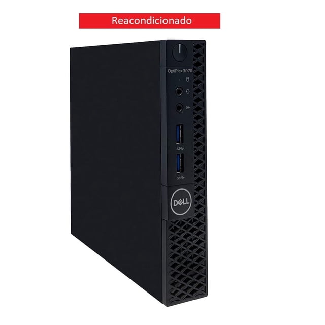 Cpu Dell 3070 MINI- CORE I5 9NA- 16GB RAM- 256GB SSD- Reacondicionado.