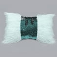 thumbnail image 5 of Mdesiwst Sequin Pillow Cover Sequin Long Plush Splicing Throw Pillow Cover Decorative Pillow Case Warm Gift Pillow Cover, 5 of 6