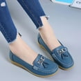 thumbnail image 5 of Women Penny Loafer Casual Comfort Slip on Shoes Walking Flat Driving Wide Width Shoes Ladies, 5 of 15