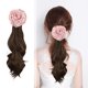 thumbnail image 1 of Clip de extensión de cabello de cola de caballo | Bouffant sintético grande y voluminoso ondulado | Aspecto natural realista | Fácil de usar | Trenzable | Para las mujeres y las niñas | 1 Pieza, 1 of 5