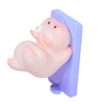 thumbnail image 2 of Support de Cellulaire Cochon Adorable en Résine, Base Lisse, Support de Téléphone Cochon Mignon pour Bureau à Domicile, 2 of 9