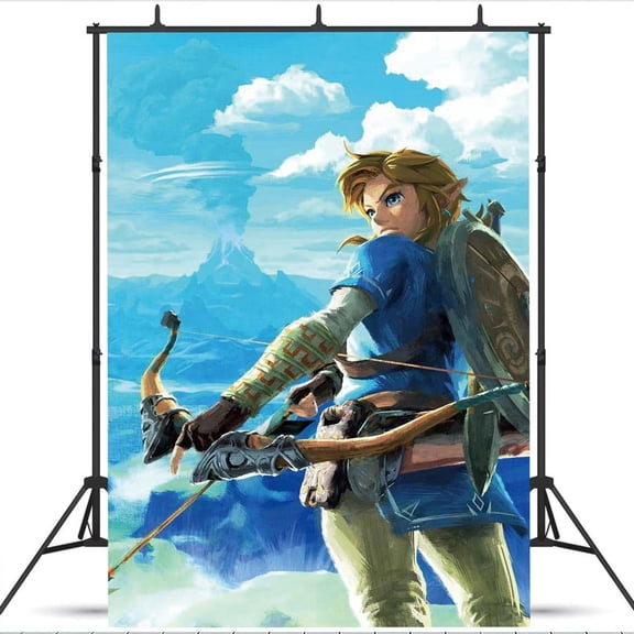 The Legend of Zelda school Backdrop Taspestry Wall Decor Banner Party Supplies Poster Birthday Decorations Background for Photography Taspestry