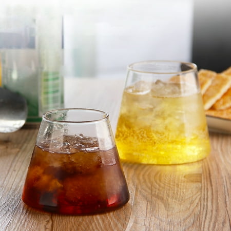 

SPRING PARK 250/300ml Clear Glass Tea Coffee Cup Heat-resistant Thermal Mug Cups