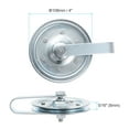 thumbnail image 2 of 1 Set Garage Door Pulley 108mm 4" OD Garage Cable Pulley, Silver Tone, 2 of 5