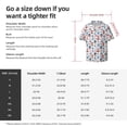 thumbnail image 3 of Picia Nautical And Pirate Owls Men's Linen Shirts Short Sleeve Cuban Beach Shirts Casual Shirts Button Down Shirt for Men Beach Summer Wedding Shirt-X-Large, 3 of 7