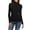 01-Black, variant on Women's Turtleneck Long Sleeve Shirts Slim Fitted Lightweight Base Layer Casual Tops Thermal Active Layer Tees