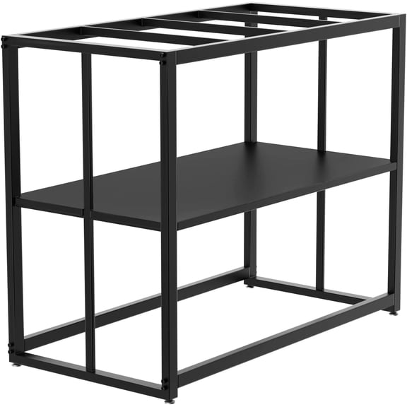 Fish Tank Stand Metal Aquarium Stand 40 Gallon Aquarium Turtle Tank 36.5" x 18.5" x 29.5"
