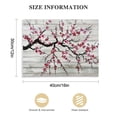 thumbnail image 3 of Awypu  - Illustration of a Cherry Blossom Branch Over - Canvas Art Home Art, 3 of 6