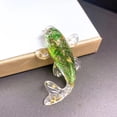 thumbnail image 1 of Creative Artificial Koi Fish Ornament Pretty Natural Crystal Desk Car Home Decor, 1 of 8