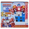 thumbnail image 2 of Transformers Optimus Prime Jumbo Jet Wing Racer Playset and Bumblebee Action Figure, 2 of 14