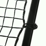 Soozier Adjustable Rebounder Net, Foldable Target Goal Bounce Back Net, for Soccer, Baseball, and Tennis Practice and Training