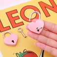 thumbnail image 3 of Yirtree Small Lock with Keys, Heart Lock Mini Lock, Locker Decor Diary Lock for Diary Book Jewelry Storage Box, 3 of 8
