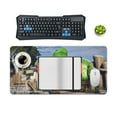 thumbnail image 4 of Plants Vs Zombies Gaming Mouse Mat Large Mouse Mat Extended Mouse Pad Desk Mat Non-Slip Rubber Mice Pads Stitched Edges for Computer, Office, Keyboard And Laptop, 4 of 8